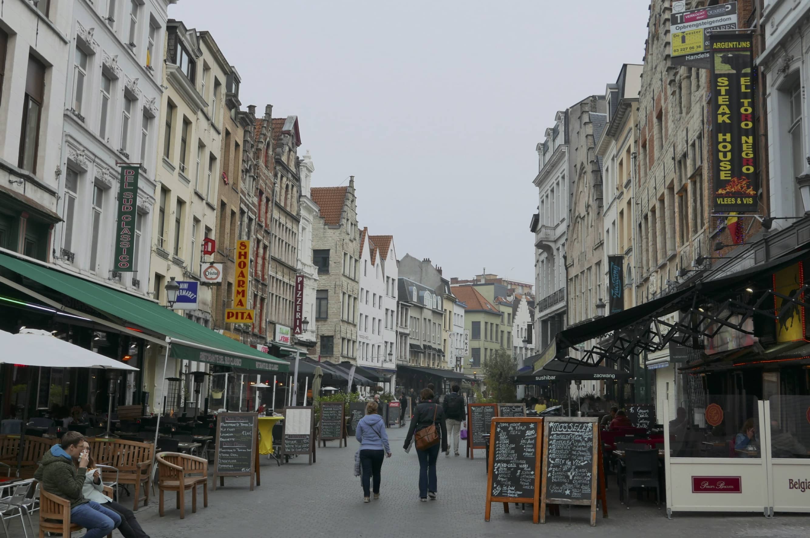 Antwerp old town. Photo: Rohinton Emmanuel.