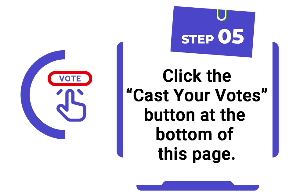 Cast your votes